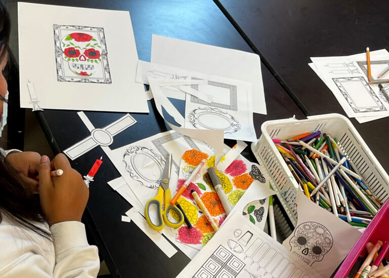 East Los Luv Student Workshop Coloring Activity